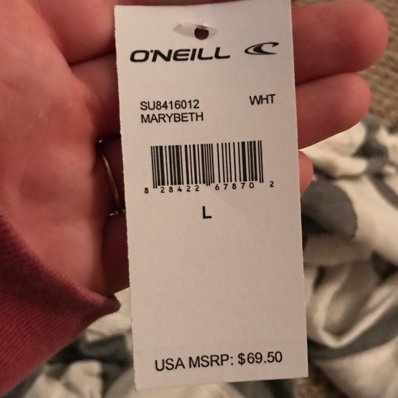 High front low back stripped dress - Picture 4 of 4